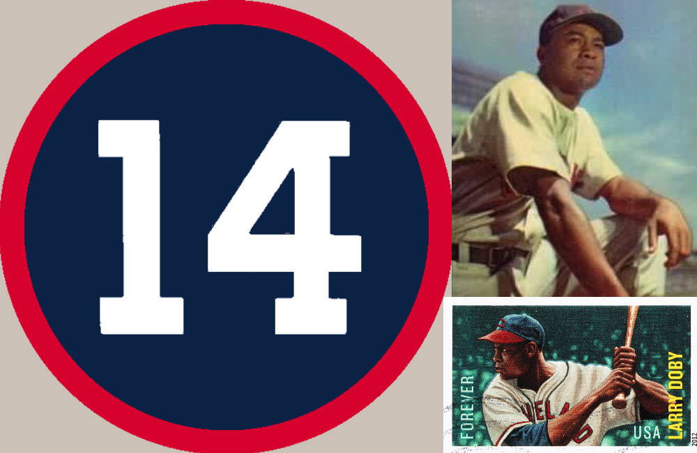 Former Cleveland Indians great Larry Doby's image will be featured